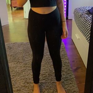 SIZE 4 BLACK LULULEMON LEGGINGS✨